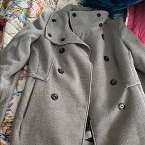 A grey coat!